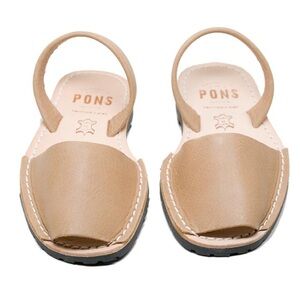 Pons Sand Colored Sandals Womens’ Size 8